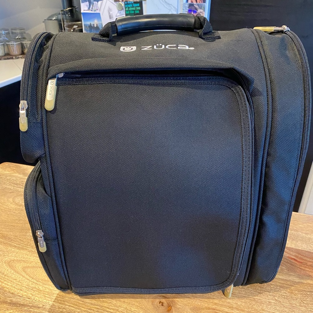 Zuca Backpack: hair tools or makeup kit